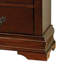 Table de chevet 2 tiroirs brun Gerhold