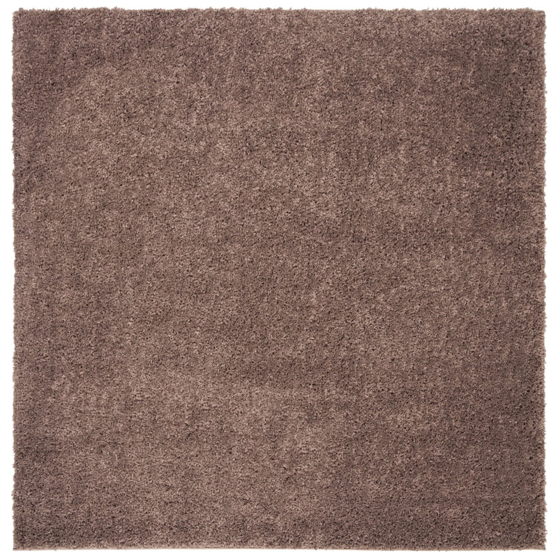 Jiang Area Rug in Taupe, Square 5'3"