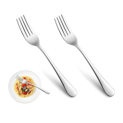 Didadi Dinner Forks,8 Inches,set Of 16 Top Food Grade Stainless Steel Silverware Forks,table Forks,flatware Forks,(pack Of 2), Mirror Finish & Dishwasher Safe,use For Home,kitchen Or Restaurant