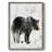 Bear Totem Framed Print - Solid Wood
