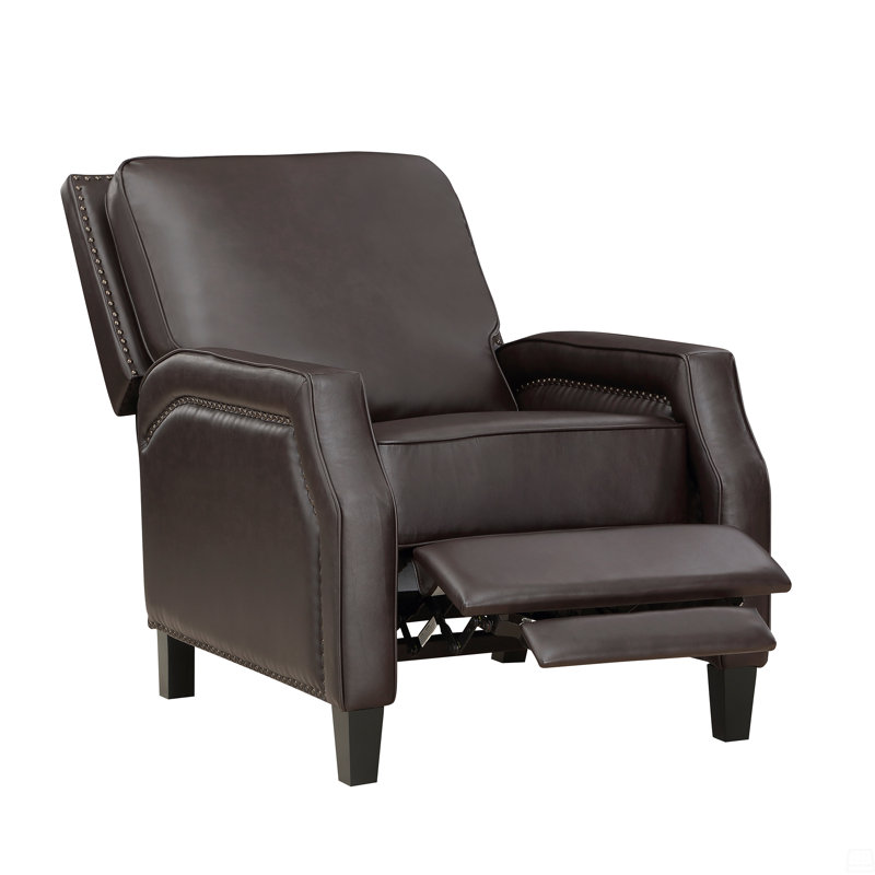 Fauteuil inclinable à dossier poussoir 1 pièce