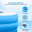 Piscine gonflable en vinyle 1,8 pi x 9,8 pi x 5,9 pi Textiles Hub