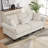 Modern Convertible Sleeper Sofa With Nailhead Trim