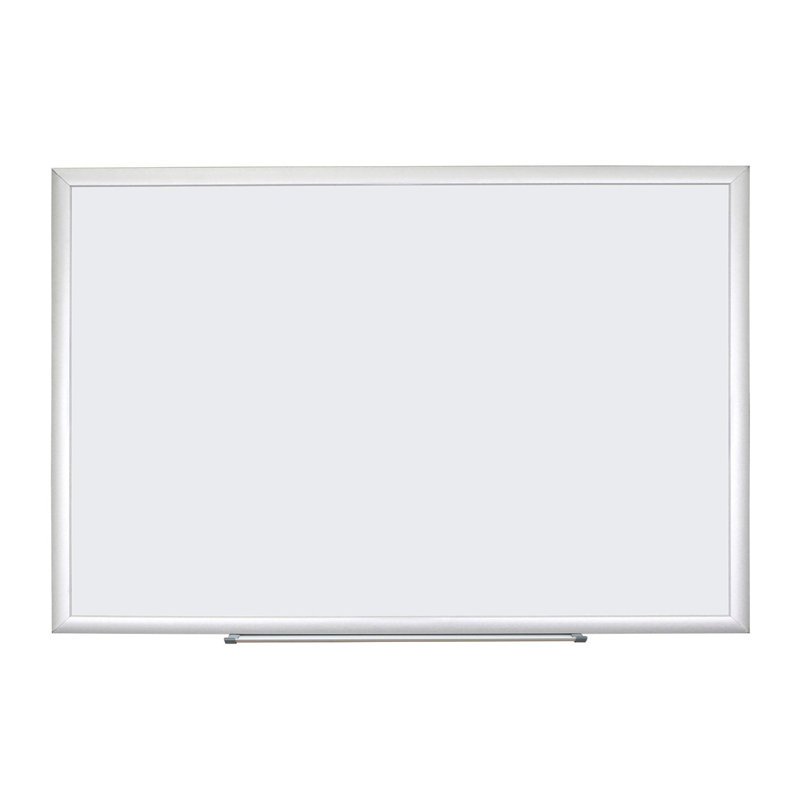 Tableau effaçable blanc U Brands, cadre en aluminium, 47 po x 70 po