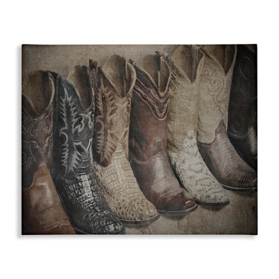 Art texturé sur toile Texan