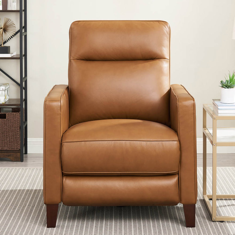 Power Headrest Zero Gravity Recliner, Cognac