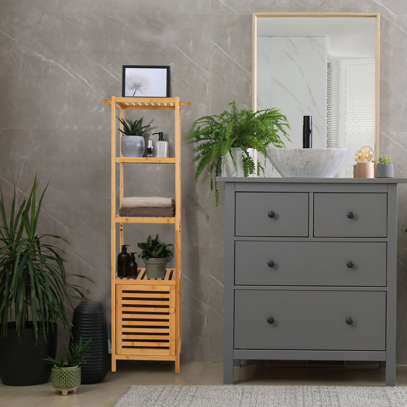 Solid Wood Bathroom Cabinet