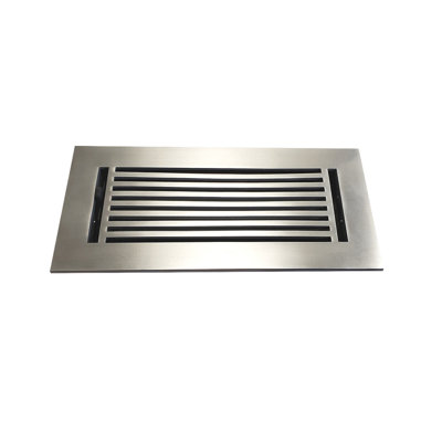 Couvercle de ventilation de registre de plancher en aluminium Elegance