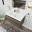 Tillio 36'' Single Bathroom Vanity with Resin Top-1855728935