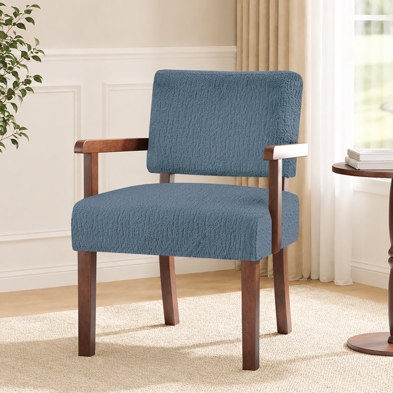 Fauteuil d'appoint Naethan, Blue Chenille