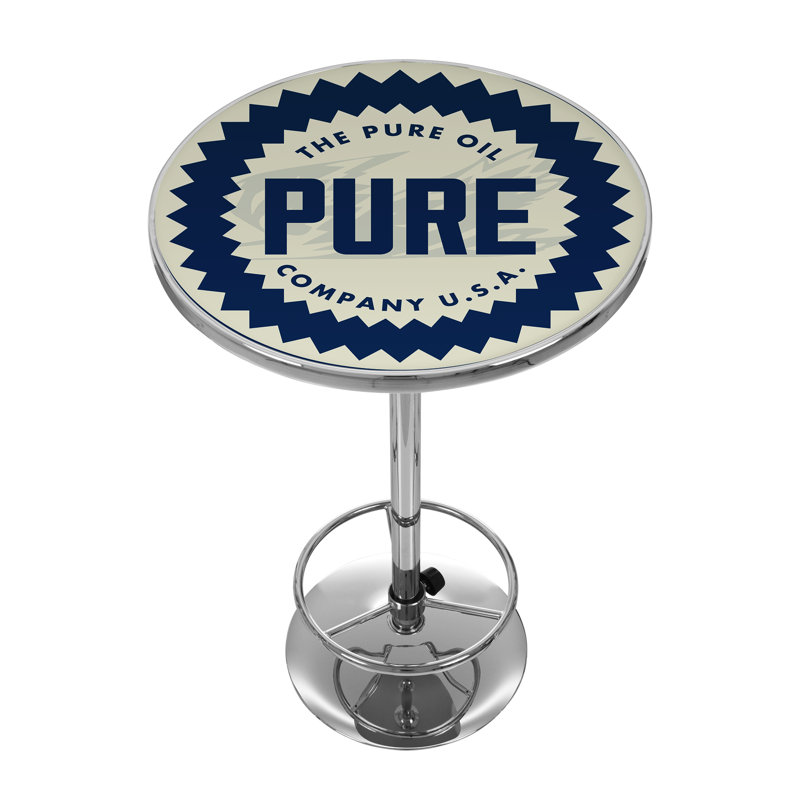 Table de pub pure oil wordmark