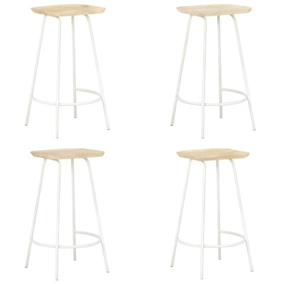 Counter Stool with Metal Frame