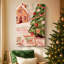 Manger of Tinsel - Couronne d'or - Toile tendue avec châssis de qualité supérieure-345011282