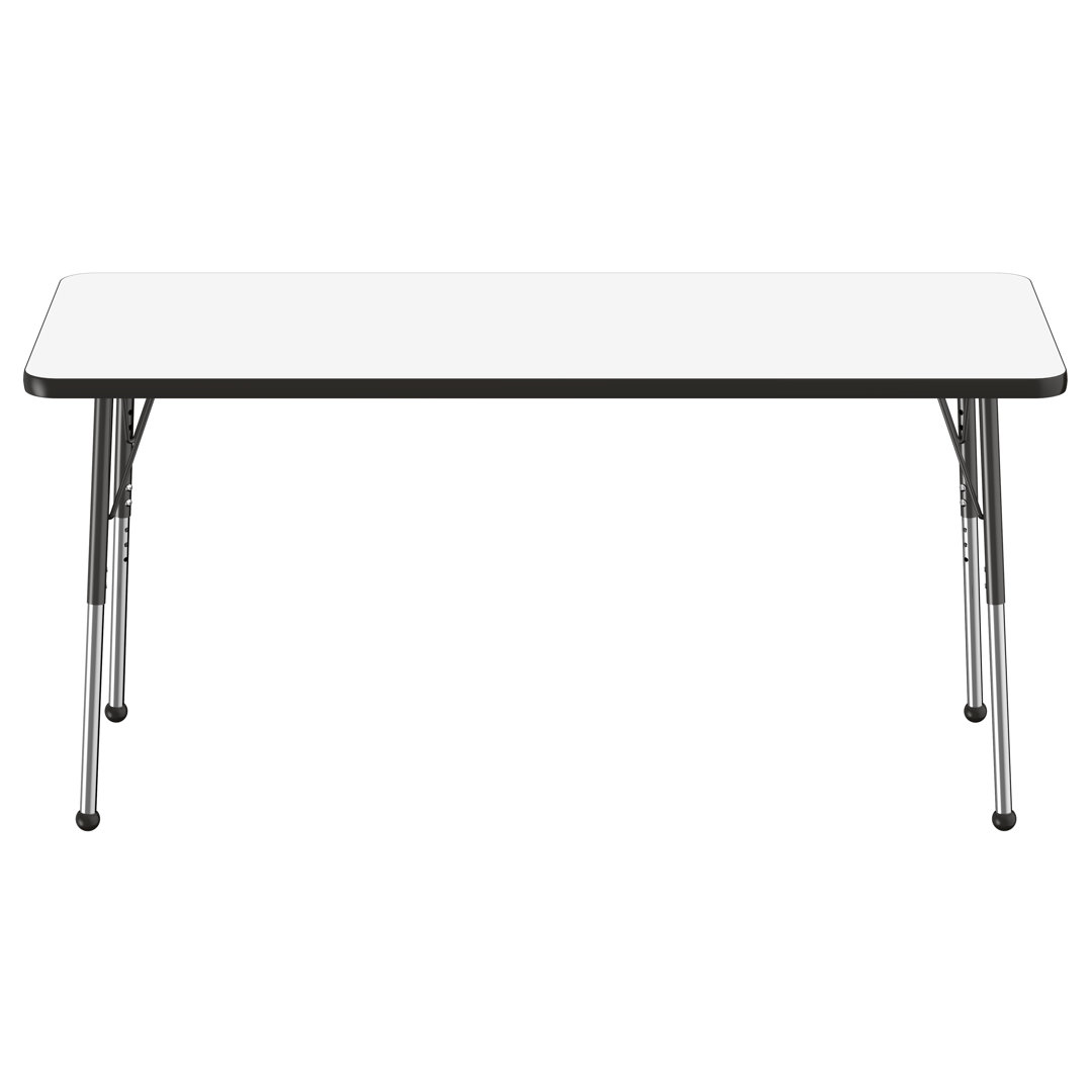 Rectangle Dry-Erase Activity Table with Adjustable Legs Factory Direct Partners 