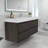 60'' Single Bathroom Vanity with Acrylic Top-47601371
