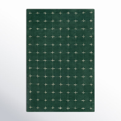 Mallory Green Hand Tufted Area Rug