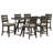 Symone Upholstered Counter Stool with Solid Wood Frame
