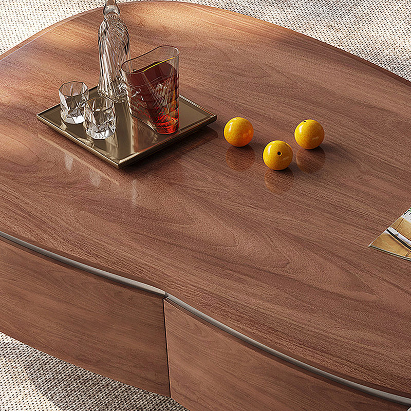 Table basse de luxe de style Mid-Century, H 18,11 po x L 51,18 po x l 27,56 po