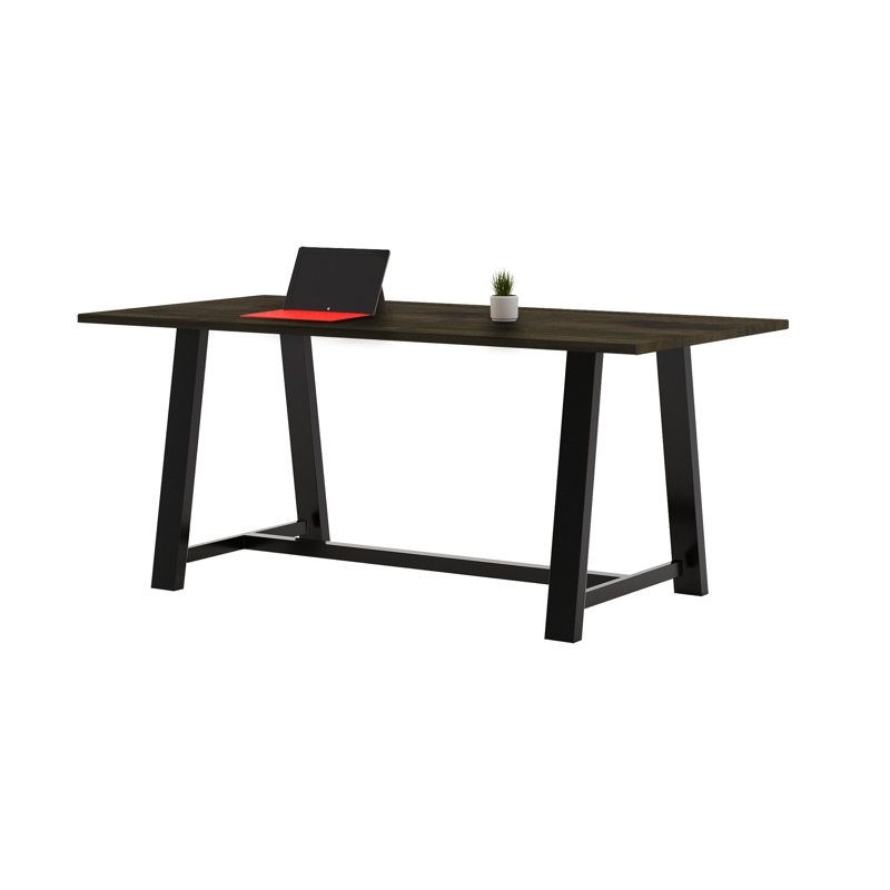 Midtown Solid Wood Breakroom Table, 36" H x 84" L x 42" W, Espresso