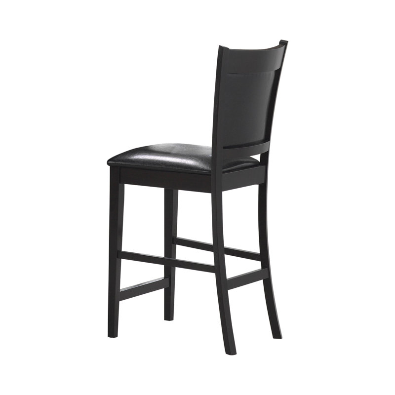 Edwinton Upholstered Counter Chair Espresso