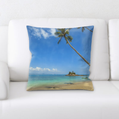 Microsuede Reversible Throw Pillow