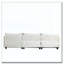 Canapé 3 places en tissu chenille profond-1689838324