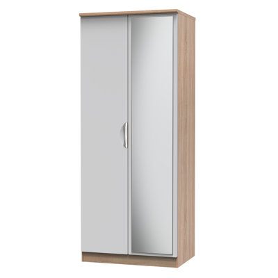 Bhodhini 2 Door Mirrored Robe