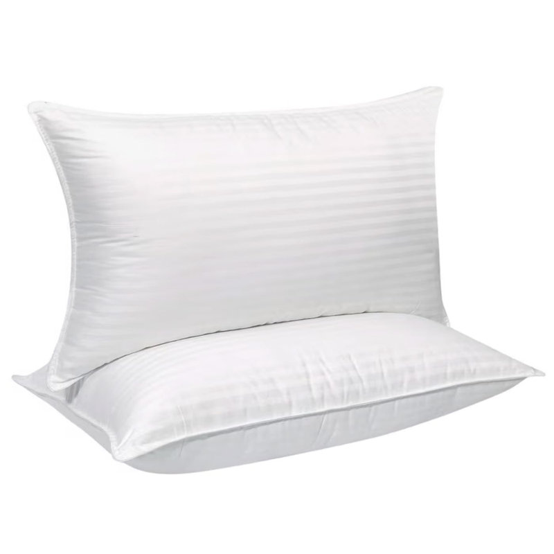 Covers & All Bed Pillows for Sleeping, Breathable Microfiber Pillow (Pack of 2) for Side Sleepers, Back & Stomach Sleepers, King Size Pillows Breathable & Washable Neck Support Pillows,36" L x 20" W