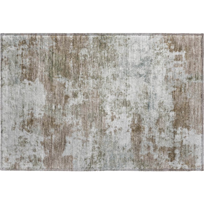 Premium Machine Washable Mayfield AMF2366 Abstract Rug