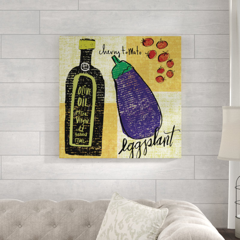 "Kitchen Play I" par Cheryl Guerrick-impression sur toile, H 30 po x l 30 po x P 1,25 po