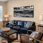 Canvas Wall Art Pass Wall Decor for Living Room Bathroom Bedroom Office 24"H x 48"W Art Paintings, Ready to Hang