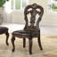 Chaise d'appoint de style traditionnel 2 pièces
