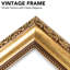 Cadre photo rétro 11 x 14 avec passe-partout 8 x 10, cadre élégant rétro 11 x 14 pour affichage mural, paquet de 4-66658741
