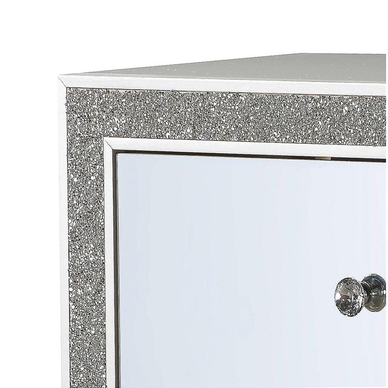 Table de chevet 2 tiroirs Champagne