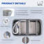 47" x 27" Modern Freestanding Acrylic Soaking Bathtub, Non-Slip Surface, Compact Design for Small Bathrooms-83534717