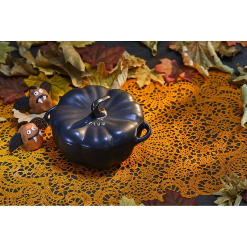 Staub Ceramic 16-oz Petite Pumpkin Cocotte