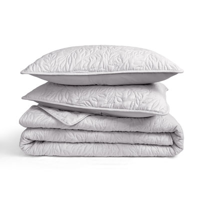 LUMINA LOU Ultra Soft Microfiber Quilt Set-3 PC Set