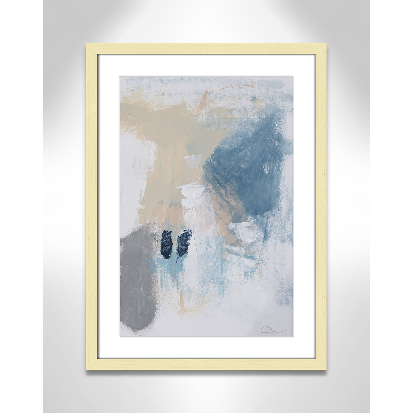 Coastal Carnival II Print by Casa Fine Arts, White, 23" H x 17" W x 1.25" D, Gold Single Picture Framed Paper