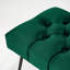 Peebles 45cm Wide Tufted Rectangle Solid Colour Footstool Ottoman-2062498034