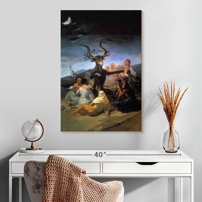 Kelan Witches' Sabbath 1797-98, 30" H x 20" W
