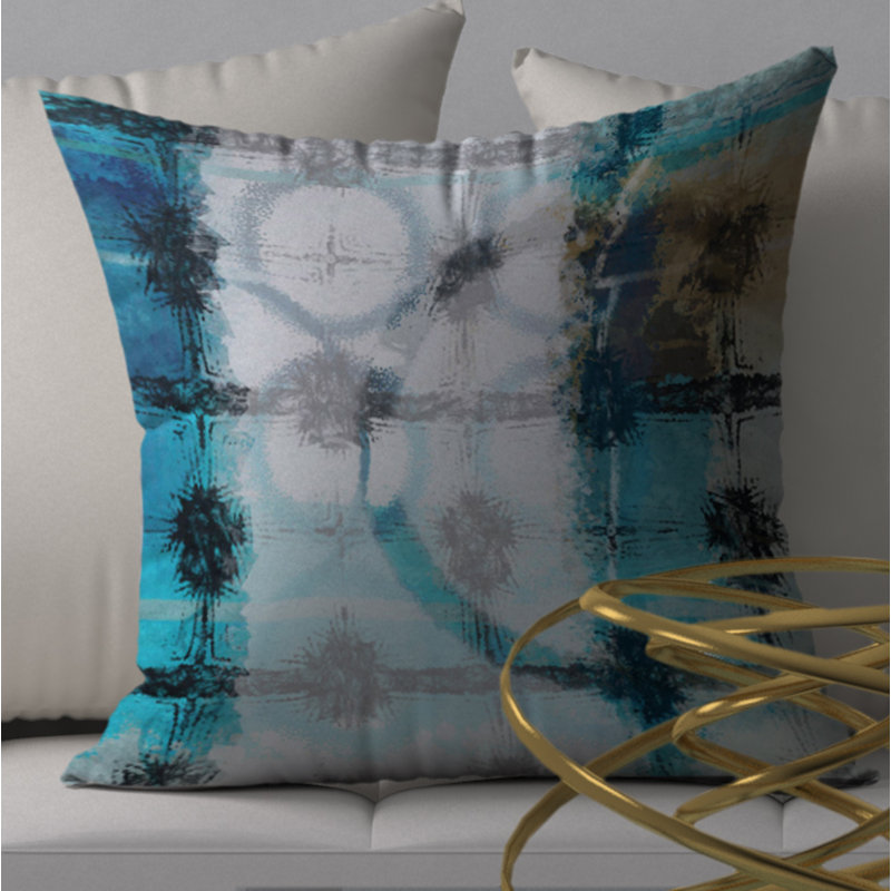 Housse de coussin carrée/insert, 18 po x 18 po