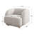 37Inch Upholstered Arm Chair With Wood Legs-1677107503