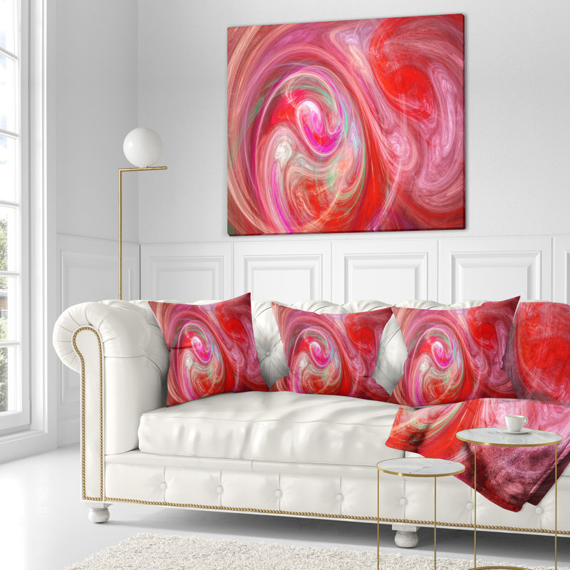 Coussin Abstract, 16 po x 1 po, Coussin décoratif