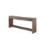 Élégante table de canapé avec deux tiroirs, parfaite pour le rangement et la présentation dans le salon, rehaussant à la fois la fonctionnalité et l'esthétique.