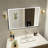 48*32In LED Framed Bathroom Vanity Mirror (Includes Mirror Only)
