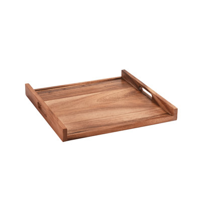 Plateau de service en bois d'acacia
