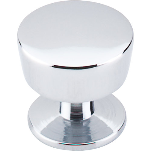 Essex 1 3/16" Diameter Round Knob, Polished Chrome