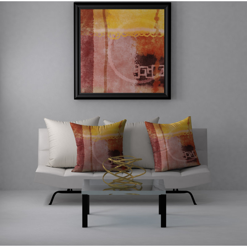  Housse de coussin carré et insert, 18" x 18"