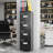 4-Drawer Rolling File Cabinet with Lock - 56" Metal Storage for Office-325177016