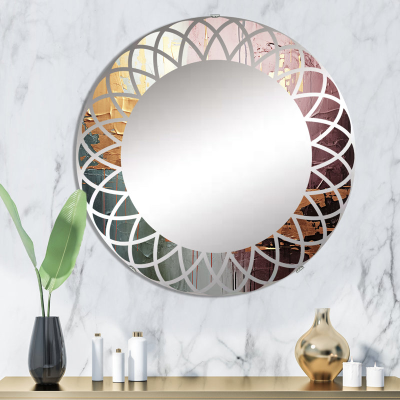 Wakeem Circle Wall Mirror, 32" x 32"